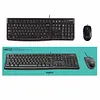 Combo Logitech Mk120 Teclado Y Mouse Alámbrico Usb