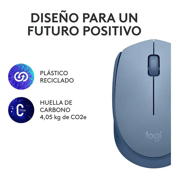 Logitech M170 Mouse Inalámbrico Portátil