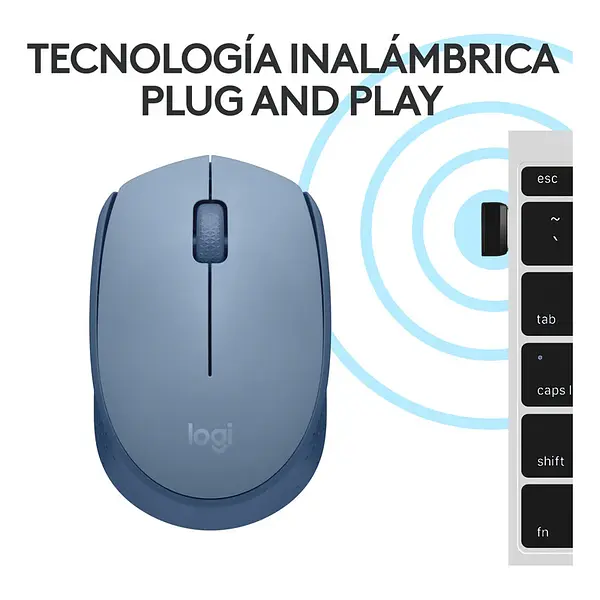 Logitech M170 Mouse Inalámbrico Portátil